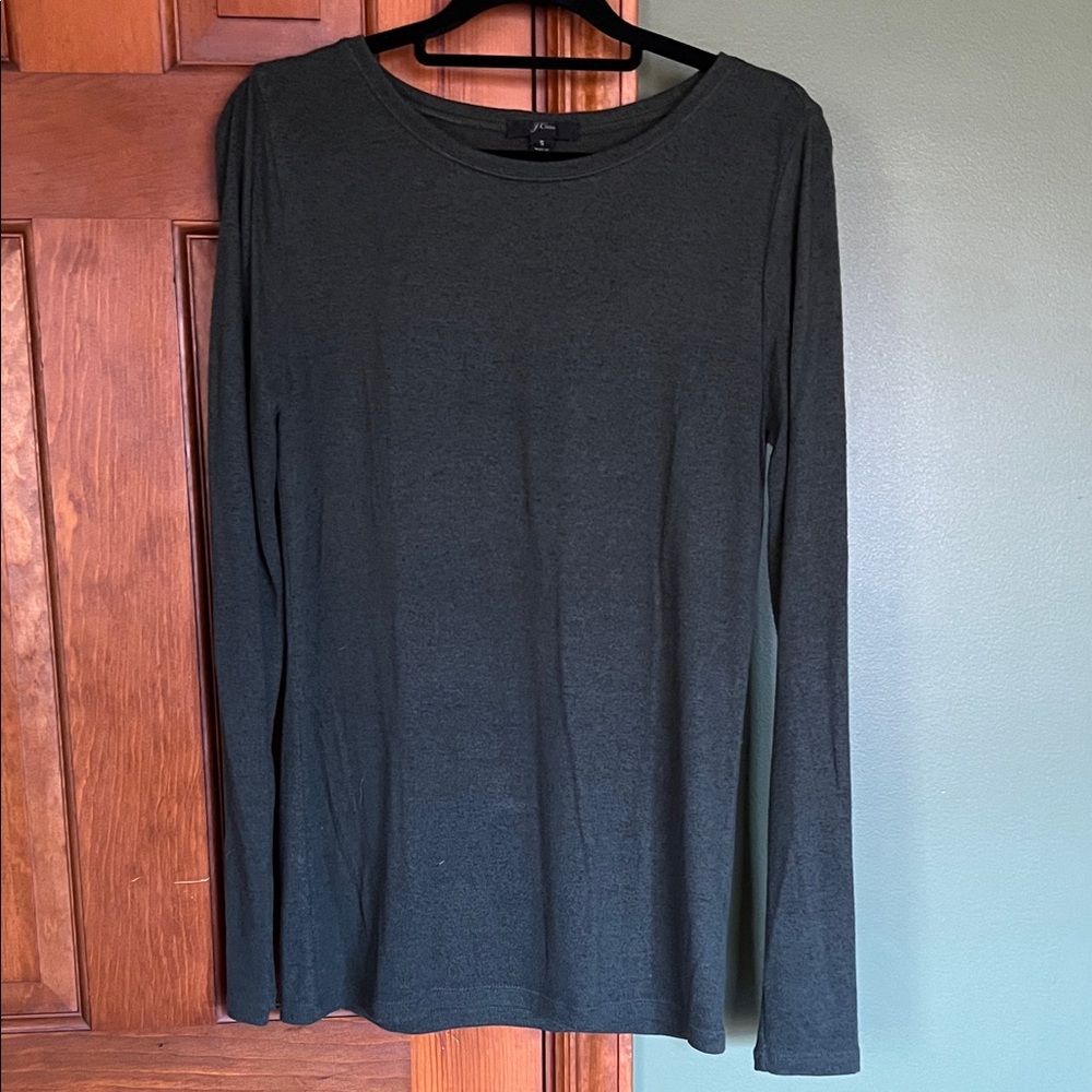 J. Crew Forest Green Knit Sweater